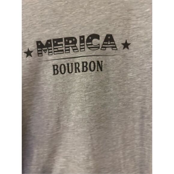 Grunt Style Merica Bourbon Basic T-Shirt - Light Gray - Picture 4 of 9